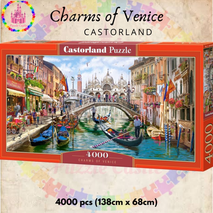 Castorland Charms of Venice 4000 pcs Jigsaw Puzzle