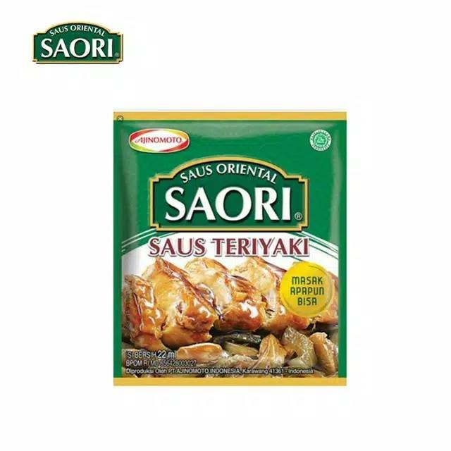 

saus saos oriental teriyaki saori 22ml sachet