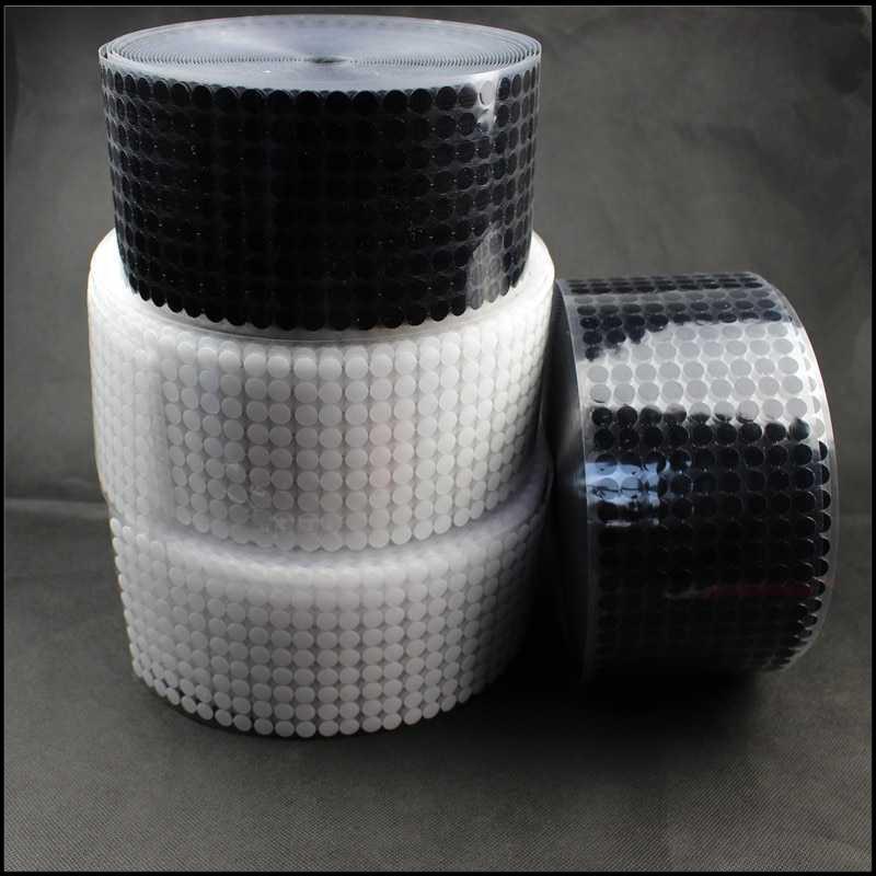 

Tape Lakban Dot Velcro Hook and Loop Sticker 450 Pairs 10 mm