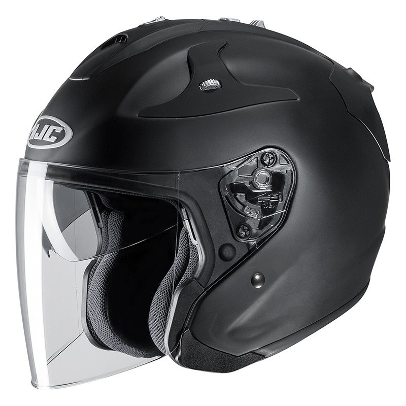 Helm HJC FG Jet Matt Black Half Face
