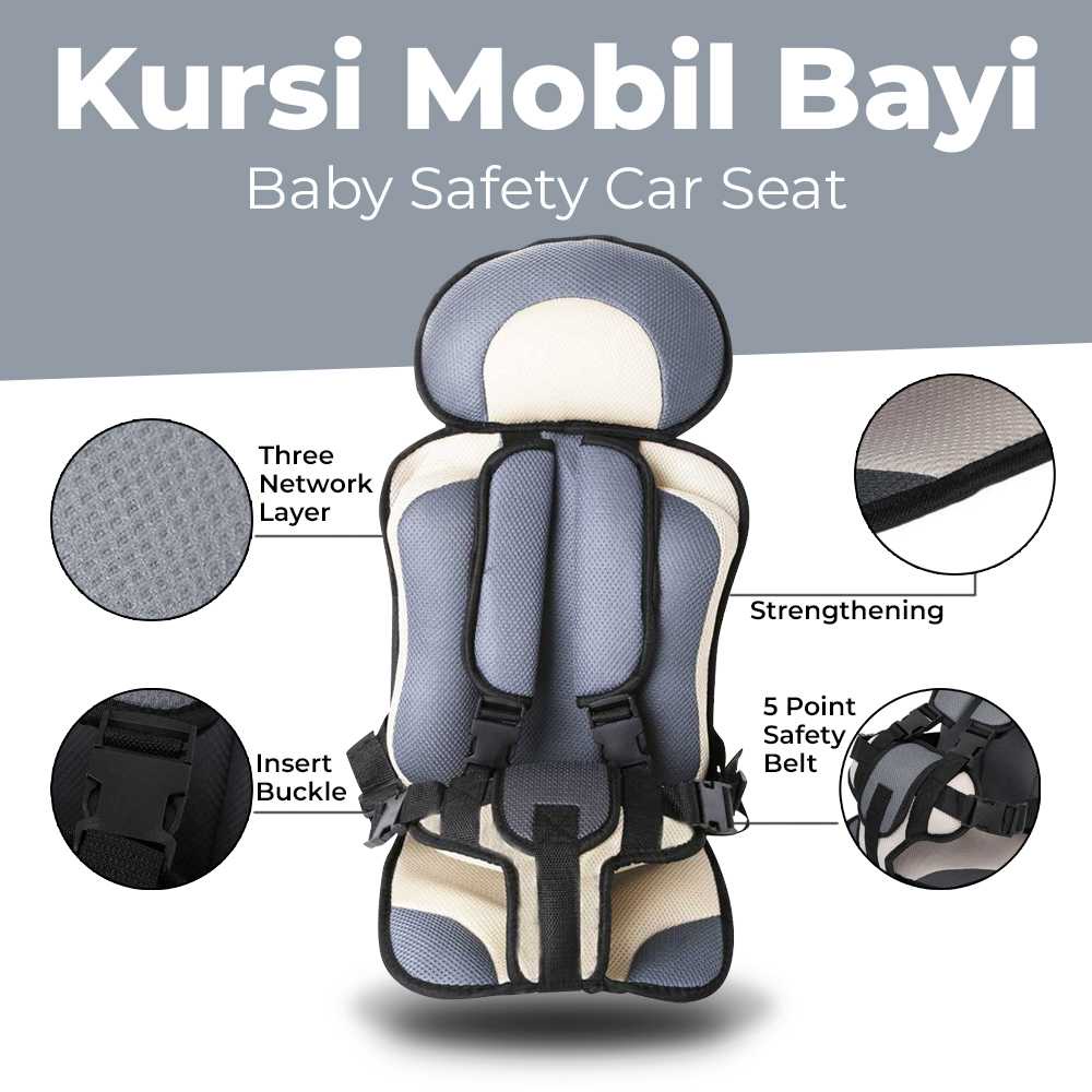 Tempat Duduk Kursi Mobil Bayi Baby Safety Car Seat - Tempat Duduk Bayi di Mobil