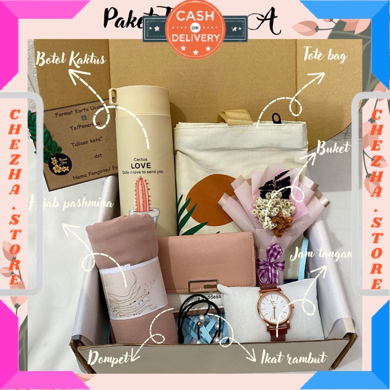 

BINGKISAN KADO ULTAH PASANGAN PACAR ISTRI MANTAN ISIAN MINI DAN BESAR / Aralia-HAMPERS ULANG TAHUN CEWEK KADO TOTE BAG CEWEK KADO ULANG TAHUN CEWEK HAMPERS ANNIVERSARY KADO WISUDA CEWEK HAMPERS ULANG TAHUN GIFT BOX HAMPERS / BONUS GIFT CRAD UCAPAN