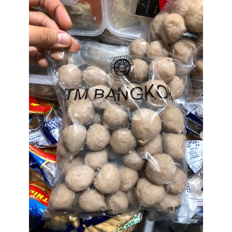 

Bakso Sapi TM Bangkok 50pcs 100 HALAL