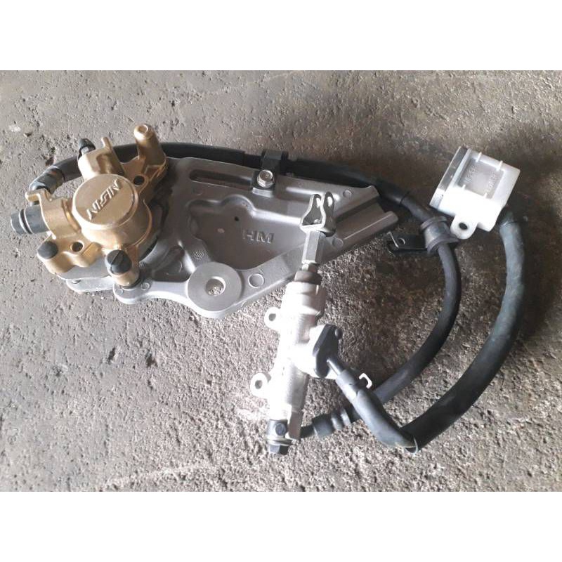 Rem Cakram belakang Supra X 125 Kaliper Master r belakng Supra x 125 original