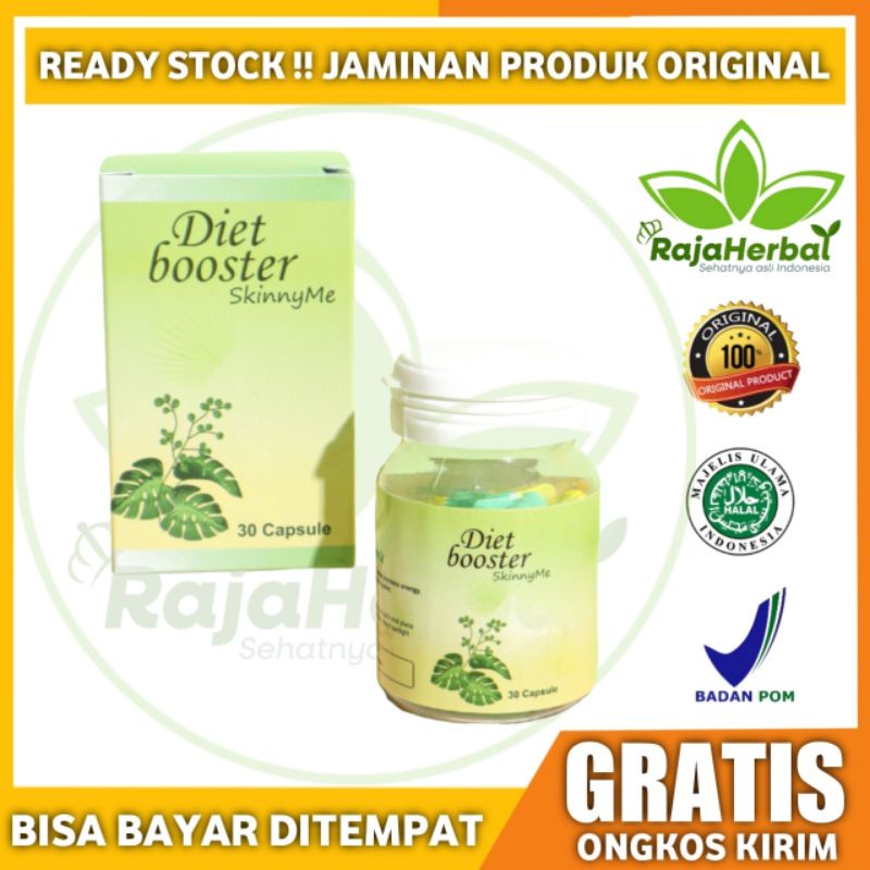 Diet Booster SkinnyMe Obat Pelangsing Alami Membantu Menurunkan Berat Badan Secara Efektif Diet Boos