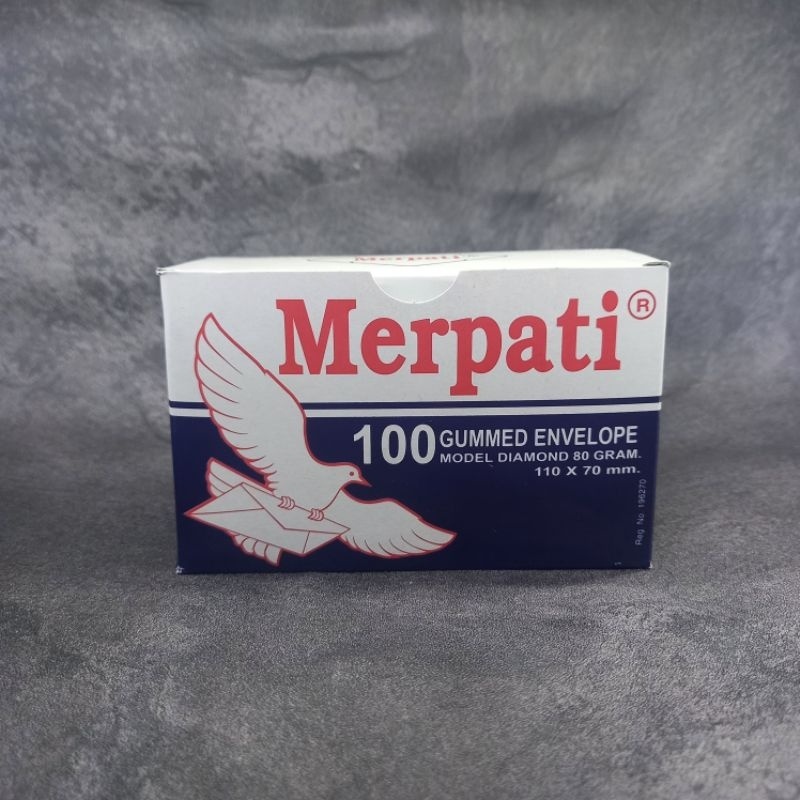 

MERPATI Kecil - Amplop merpati KECIL/Amplop diamond 110×70mm/Amplop Sumbangan