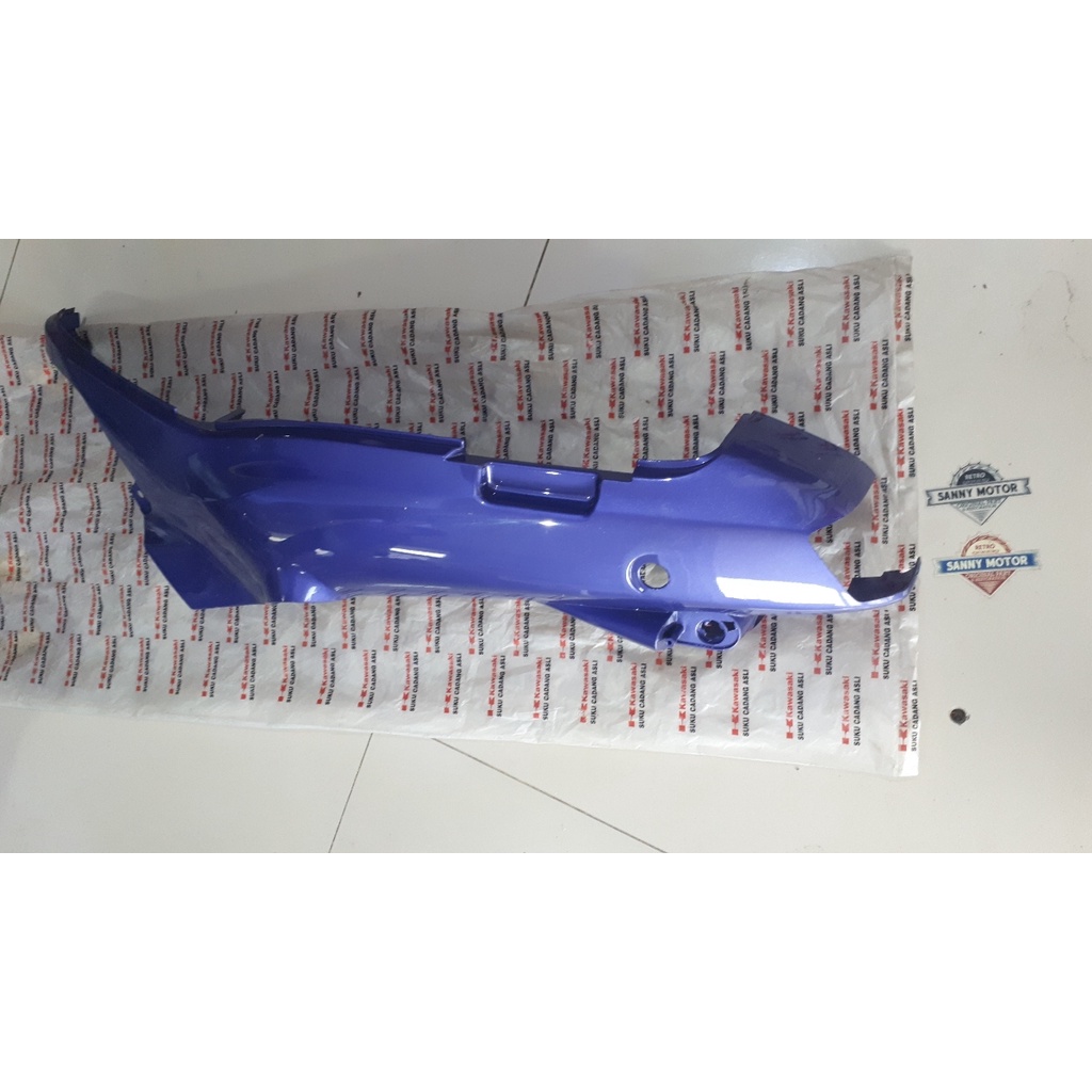 body kawasaki kaze old kiri original warna ungu
