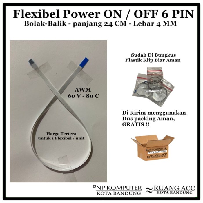 Flexible FPC Kabel Switch Power laptop ASUS