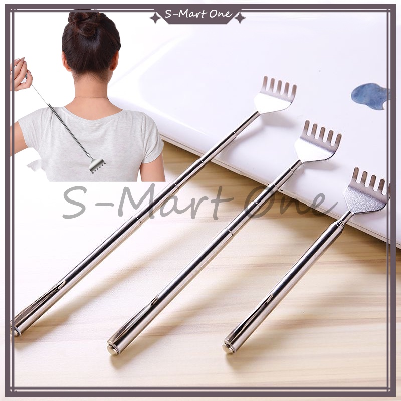 garuk punggung besi lipat tarik garukan badan /tongkat garuk badan praktis mini/alat garuk punggung 