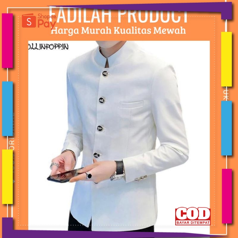 PREMIUM KOREAN STYLE / Jas Koko Pria Jas Mandarin Premium Jasko Shanghai / Blazer Koko Modern