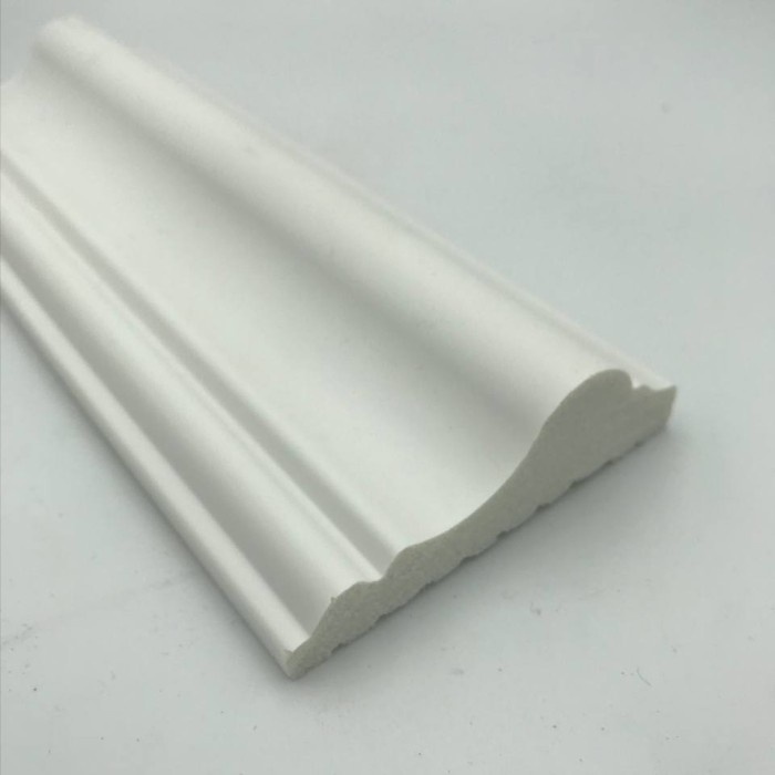 DeCore List Wall Moulding Pvc Putih 2cm-6cm - B40X20MM, pj 1220