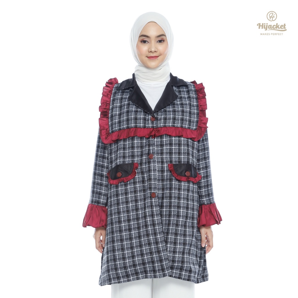 HIJACKET - Jaket Hijaber GAMILA | Jaket Wanita Panjang | Outerwear For Hijaber
