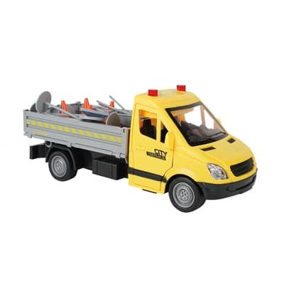 Cruzer Diecast Mobil City Action Street Repair Yellow