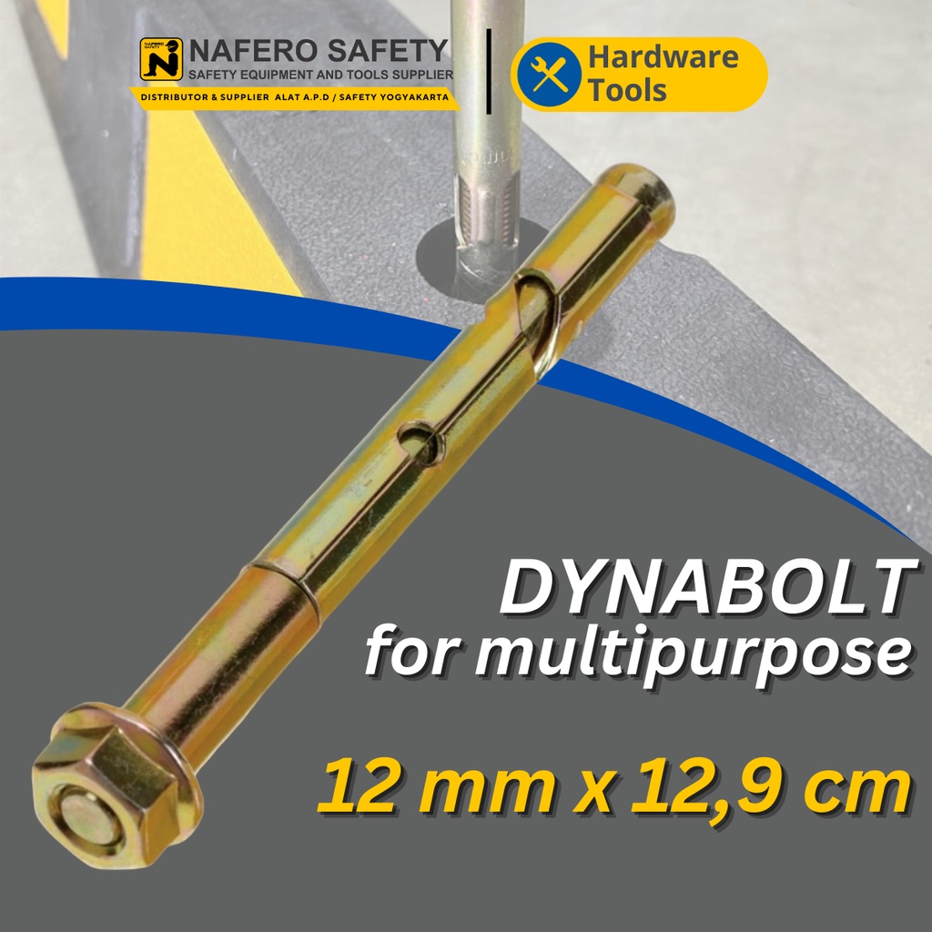 Dynabolt Baut panjang 9cm untuk Speed Bump