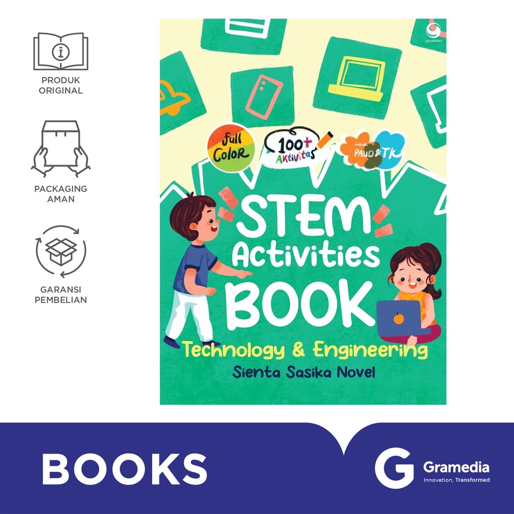 STEM Activities Book Technology & Engineering (SIENTA SASIKA NOVEL)