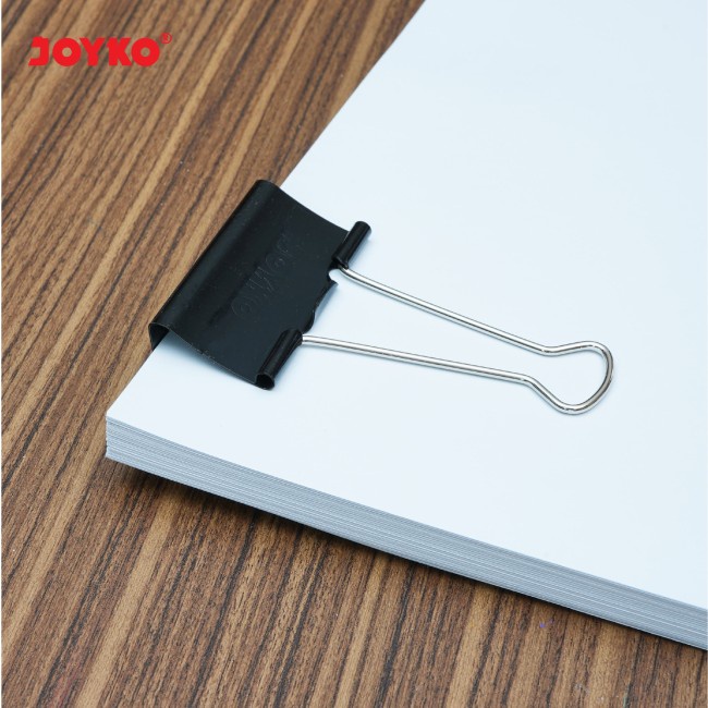 

(NO 260 - JOYKO) Binder Clip / Penjepit Kertas / Jepitan Kertas