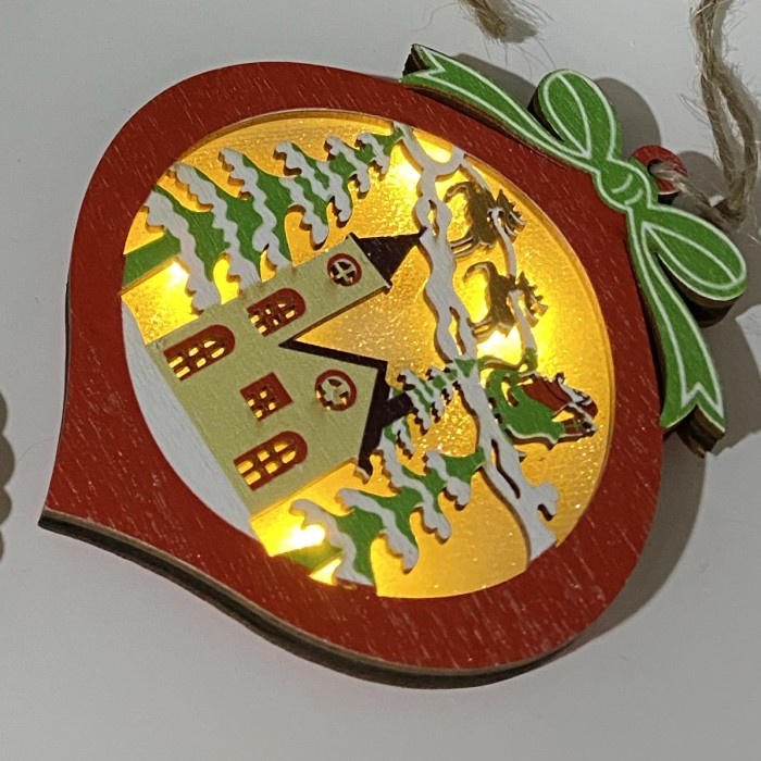 RRS Hiasan Natal / Hiasan Pohon Natal / Dekorasi Natal Lampu - Rumah