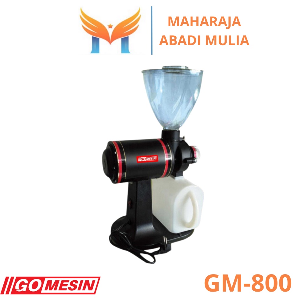 Mesin Giling Biji Kopi Listrik Gomesin Gm-800 Coffee Grinder Electric
