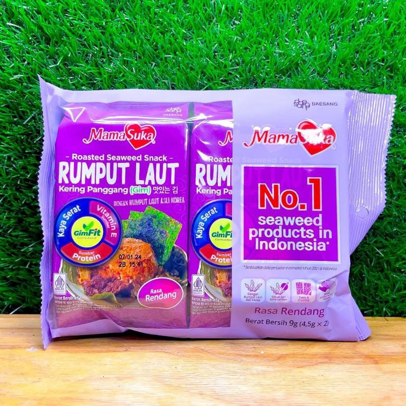 

Mama suka rumput laut isi 2 I Rumput Laut Rasa Rendang