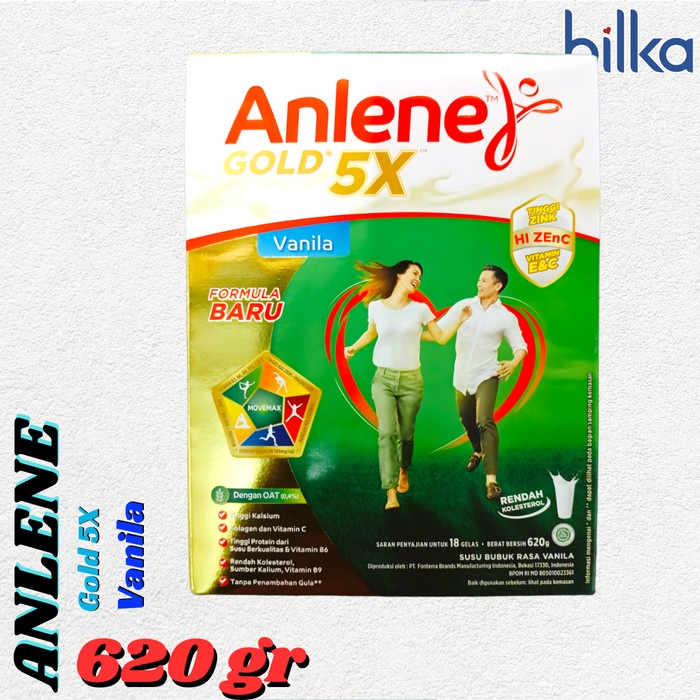 

ANLENE Gold 5X Vanila 620gr