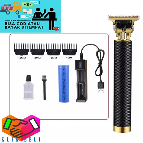 Produk Terlaris Kemei Cukuran T9 Vintage Alat Cukur Professional Portable Hair Clipper Jenggot Kumis