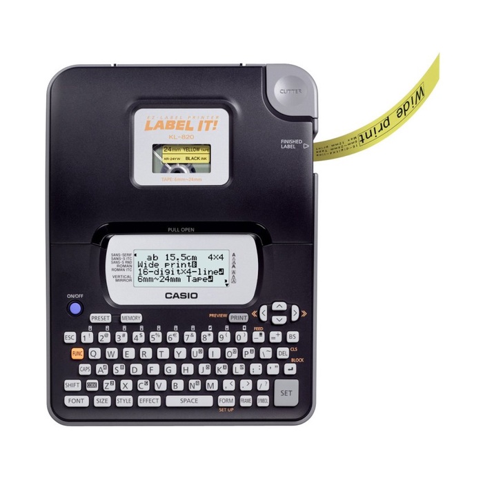 

Casio Label It KL120/Printer Label Casio KL-120/Label it Printer Casio - KL-820