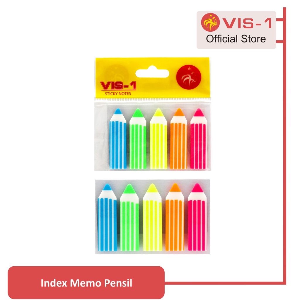 

Sticky Notes / Index Memo Vis-1 Bentuk Pensil - IM-17