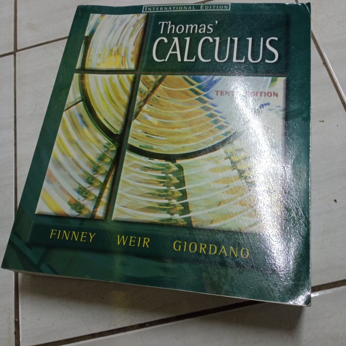 THOMAS CALCULUS-FINNEY WEIR GIORDANO-E4
