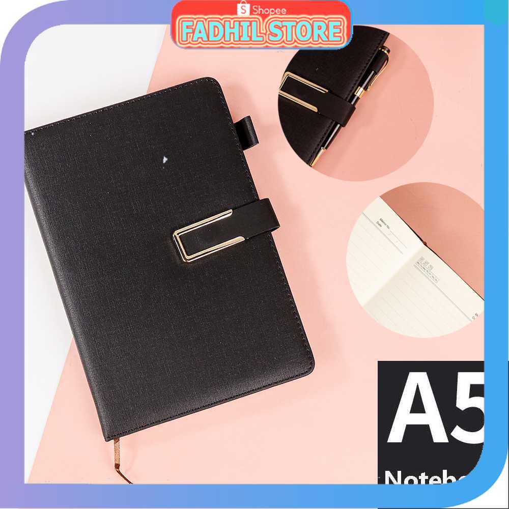 

FS - LemonBest Buku Catatan Kerja Cover Kulit Kertas A5 - JSK25