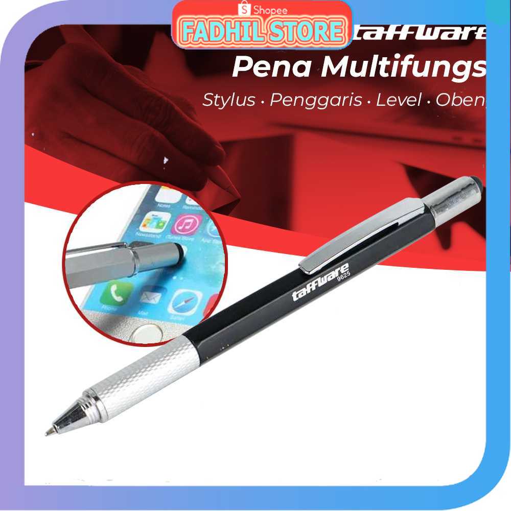 

FS - Taffware Pena Multifungsi Plastik Stylus Penggaris Waterpass Obeng - 9625