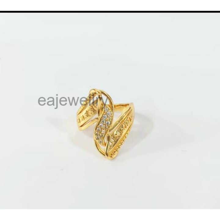 Cincin Emas Asli 24 Karat Realpict Cantik All Size Terbaru 2024