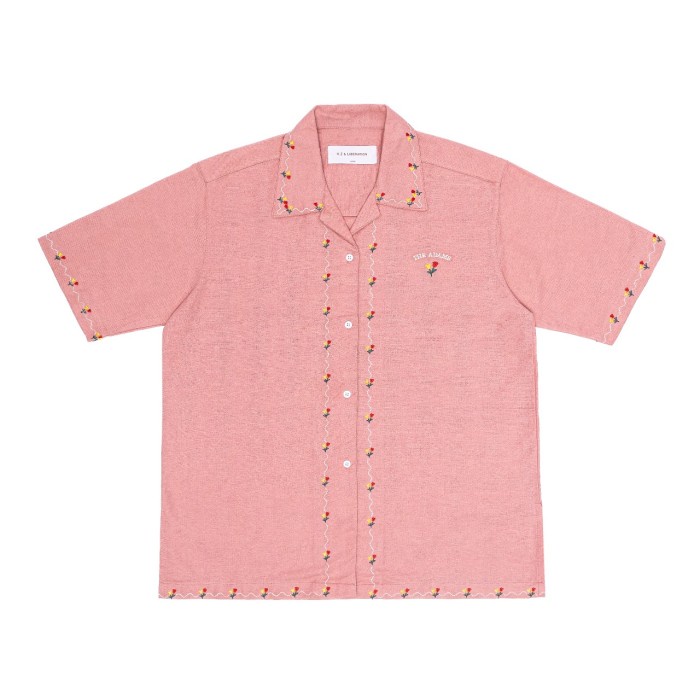 KZL X The Adams Collaboration GLORIOUS - Bowling Shirt - Pink - S