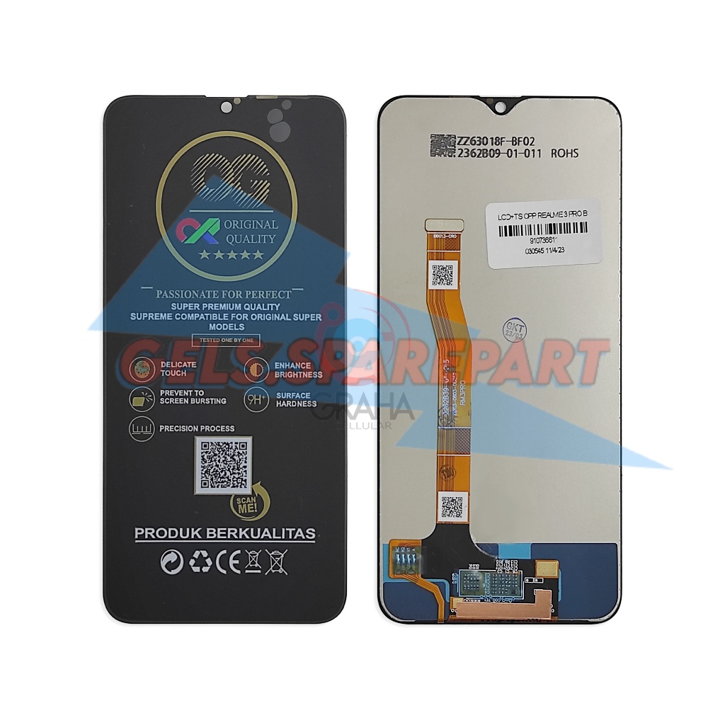 LCD REALME 3 PRO OG ORI SUPER FULLSET TOUCHSCREEN