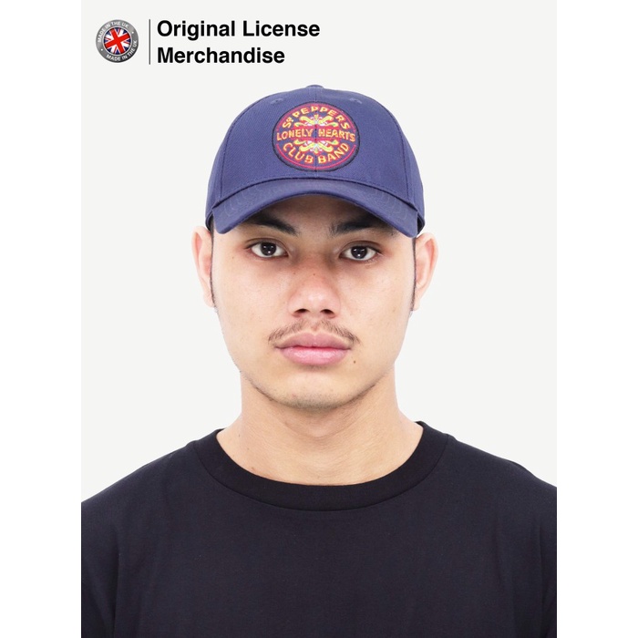 Topi Basaball Cap Bordir Pria Wanita Band Musik BEATLES Ori Sgt Pepper