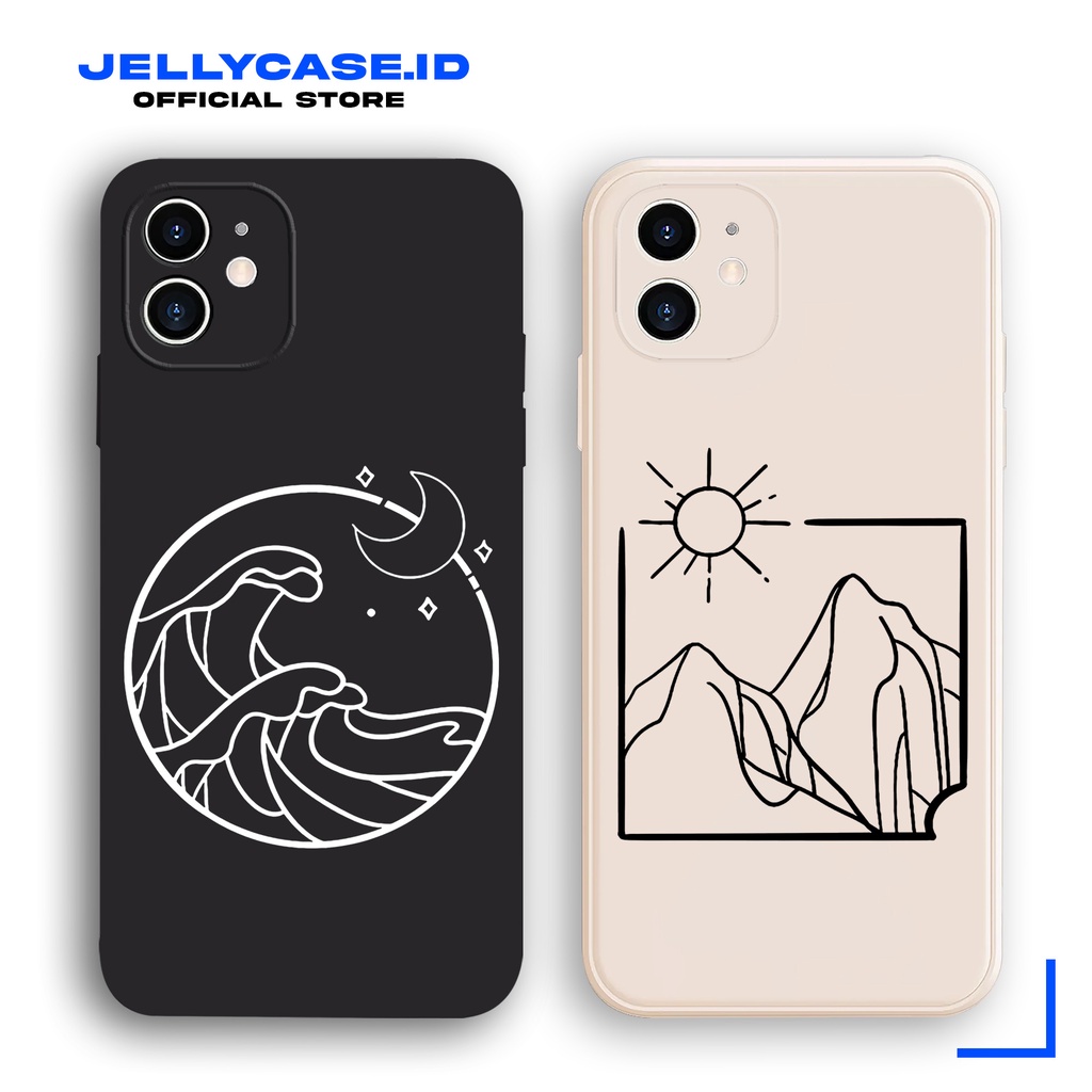 Soft Case Infinix Note 30 Hot30 Smart 7 Smart5 Hot10Play Hot 9 Play Note12 JE353 Sun And Moon Aesthetic Softcase HP Aesthetic Casing Jelly Anime Kartun CameraPro
