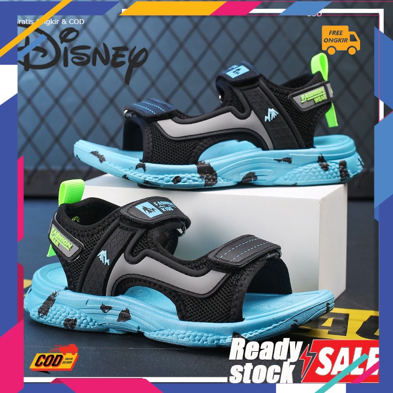 HIKING OUTDOOR KUAT //【100%Original Impor】Disney Dog Sandal Anak Laki Laki Sendal Gunung Hijack Anak