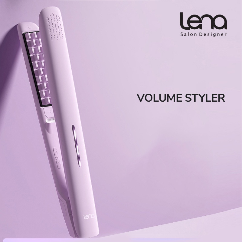 Lena Volume Styler LN-W3 - Catokan Genteng Teknologi Paten Anti Kusut Hair Crimper Ceramic Tourmalin