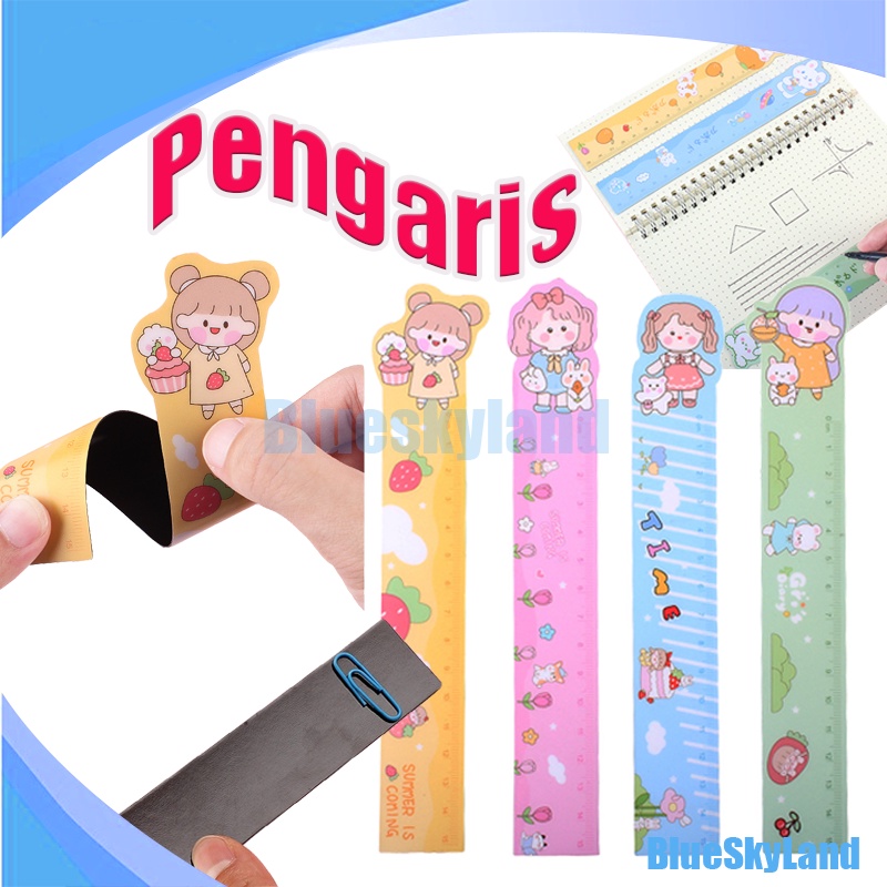 

Pengaris / Pengaris Lentur Flexible Magnet Motif Lucu Pengaris Anak Sekolah / Pengaris Anak Sekolah Kantor Serbaguna