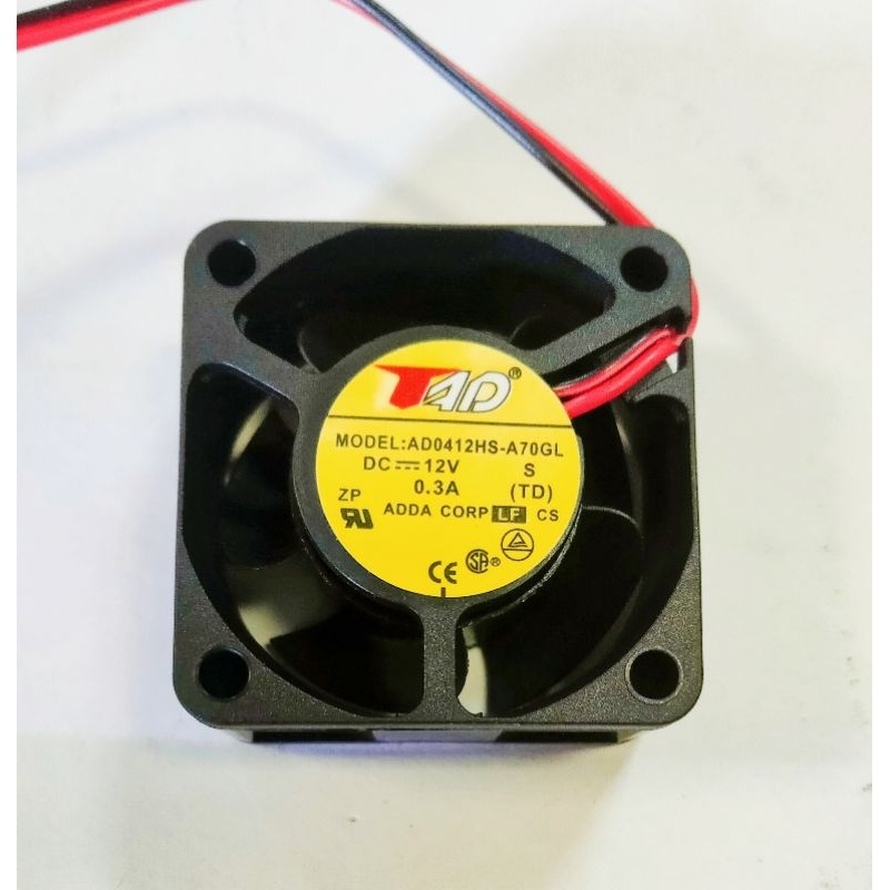 TAD FAN KIPAS DC 4X4 4CM TEBAL 1 CM 12 VOLT 0,07A