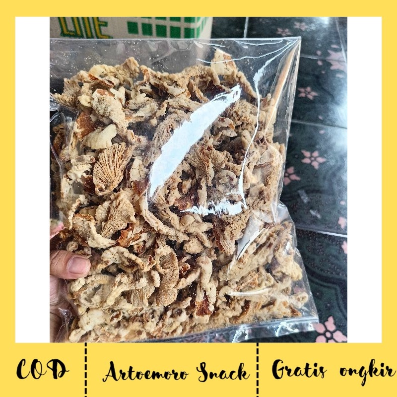 

Keripik Jamur Snack Kiloan Kemasan Jumbo Berat 500g