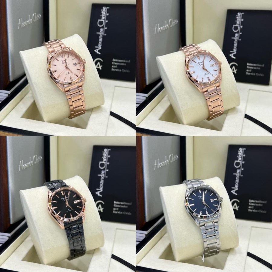Alexandre Christie Wanita Ac8682 Original Garansi Resmi 1 Tahun Gratis Service Dan Anti Air