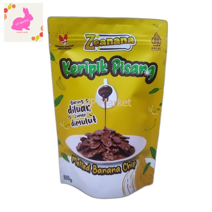 

Zeanana Kripik Pisang Lumer Cheese Almond 100gr