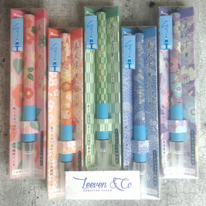 

Andma ZIG KURETAKE BIMOJI JAPANESE DESIGN - BLACK (EXTRA FINE TIP) - Pink Body