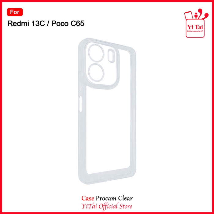 YI TAI - YC38 Case Procam Clear Xiaomi Redmi 13C Poco C65