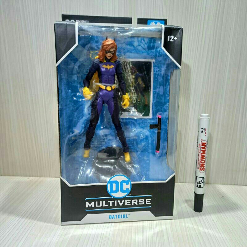mainan action figuremcfarlane batgirl gothamTinggi sekitar 7 inchartikulasi
CWttpDAD

#mcfarlane #ba