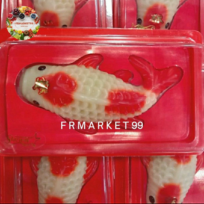

Kue Keranjang Starway Fish Gao / Kue Keranjang Bentuk Ikan / Pcs