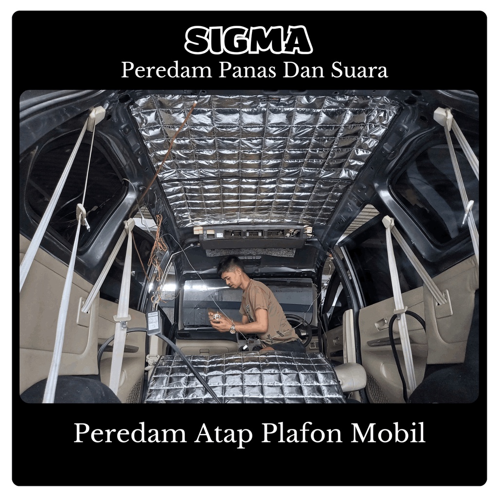 Peredam Panas Dan Suara Atap Mobil Atau Plafon Mobil Toyota Kijang Krista