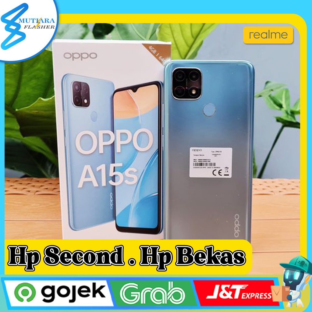 Oppo A15s Ram 4 Rom 64GB Second Original