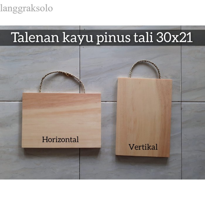 

Talenan Tali Kayu Pinus 30x21/ Talenan Decopage/Talenan Foto 30x21 cm - 30x21 Tli Vrtik termurah