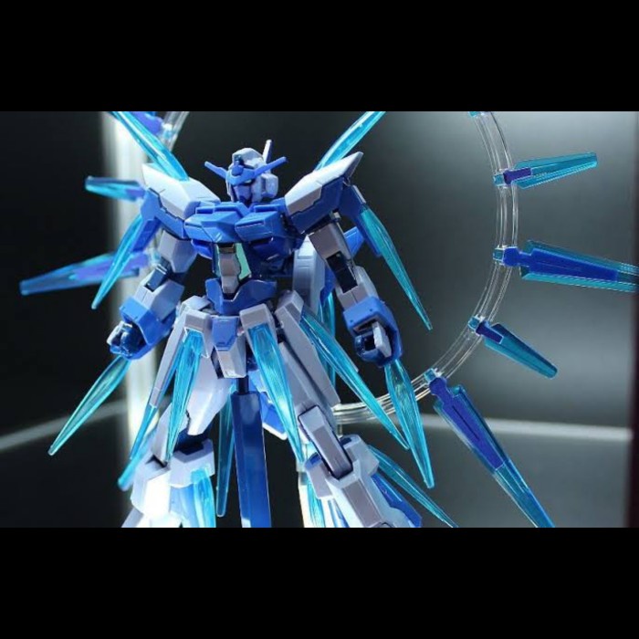 Bandai HG 1/144 Gundam Age FX Burst +action base n effect